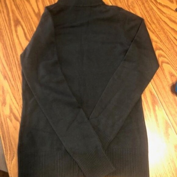 French Connection Dark Green Turtleneck - Picture 2 of 4